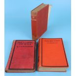 3 antique books to include 2 first editions