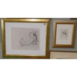 2 signed prints - Female nudes