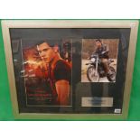 Signed Twilight Saga framed picture with CAO verso