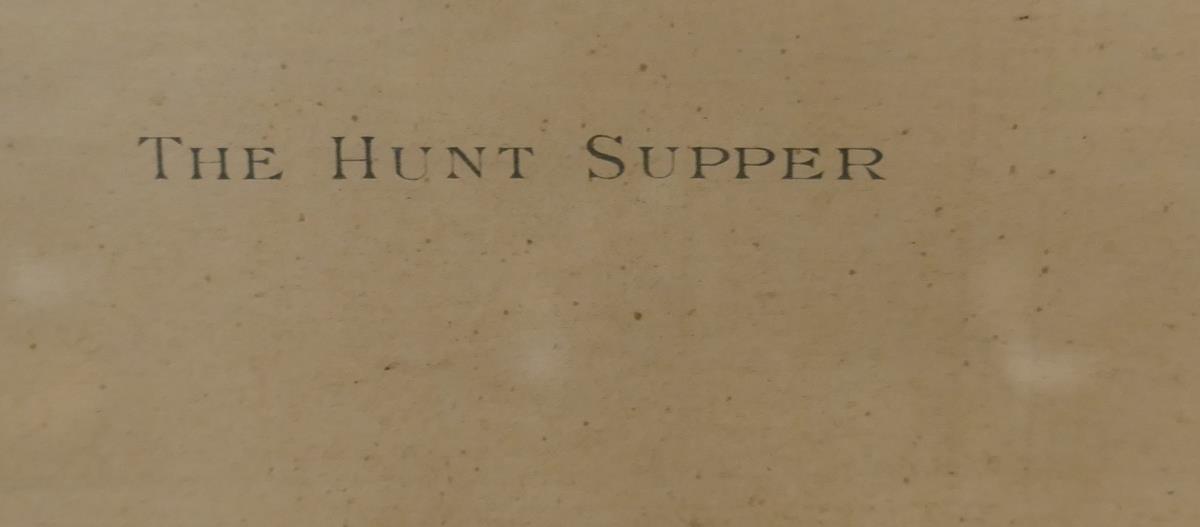 Cecil Aldin print - The Hunt Supper - Bild 2 aus 2