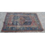 Antique rug - Approx 192cm x 121cm
