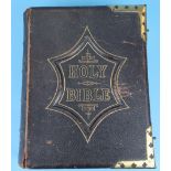 Antique family bible