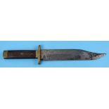 Bowie knife - Approx blade length 250mm