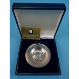 Boxed silver jubilee armada dish