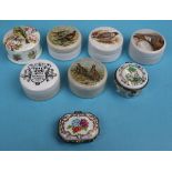 Collection of pill boxes