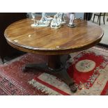 Mahogany breakfast table