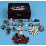 Jewellery box and contents