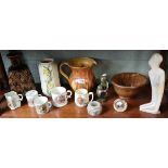 Ceramics etc - Whole shelf