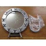 Reproduction Louis Vuitton advertising mirror