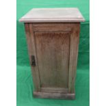 Oak pot cupboard