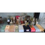 Large collection of perfume & perfume bottles