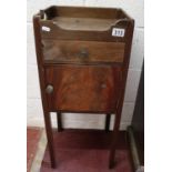 Georgian mahogany pot cupboard