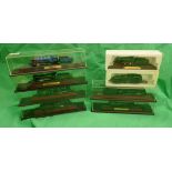 Collection of 8 model trains