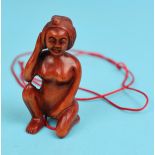 Signed erotic Netsuke