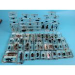 Very large collection of insects, spiders, scorpion etc set in resin blocks