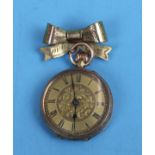 Small 12.5ct gold pocket watch