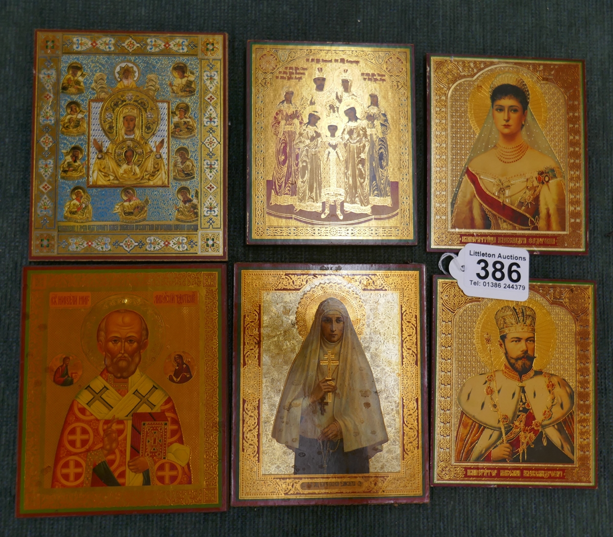 Collection of Russian religious themed pictures