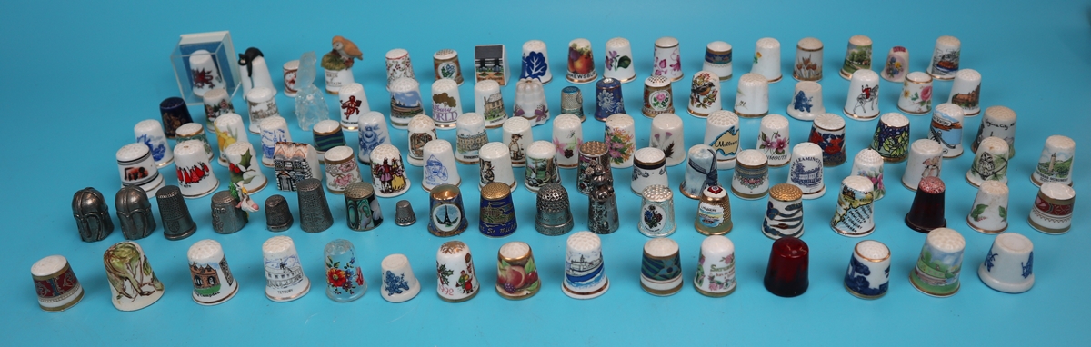 Large collection of thimbles