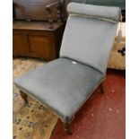 Unusual antique nursing chair