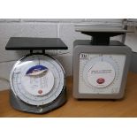 2 sets of post office scales