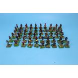 Collection of war gaming figures