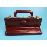 Designer Italian leather handbag