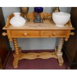 Pine washstand