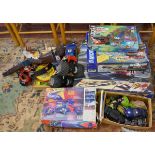 Collection of retro toys