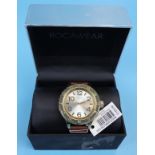 Men's boxed Rocaware wristwatch