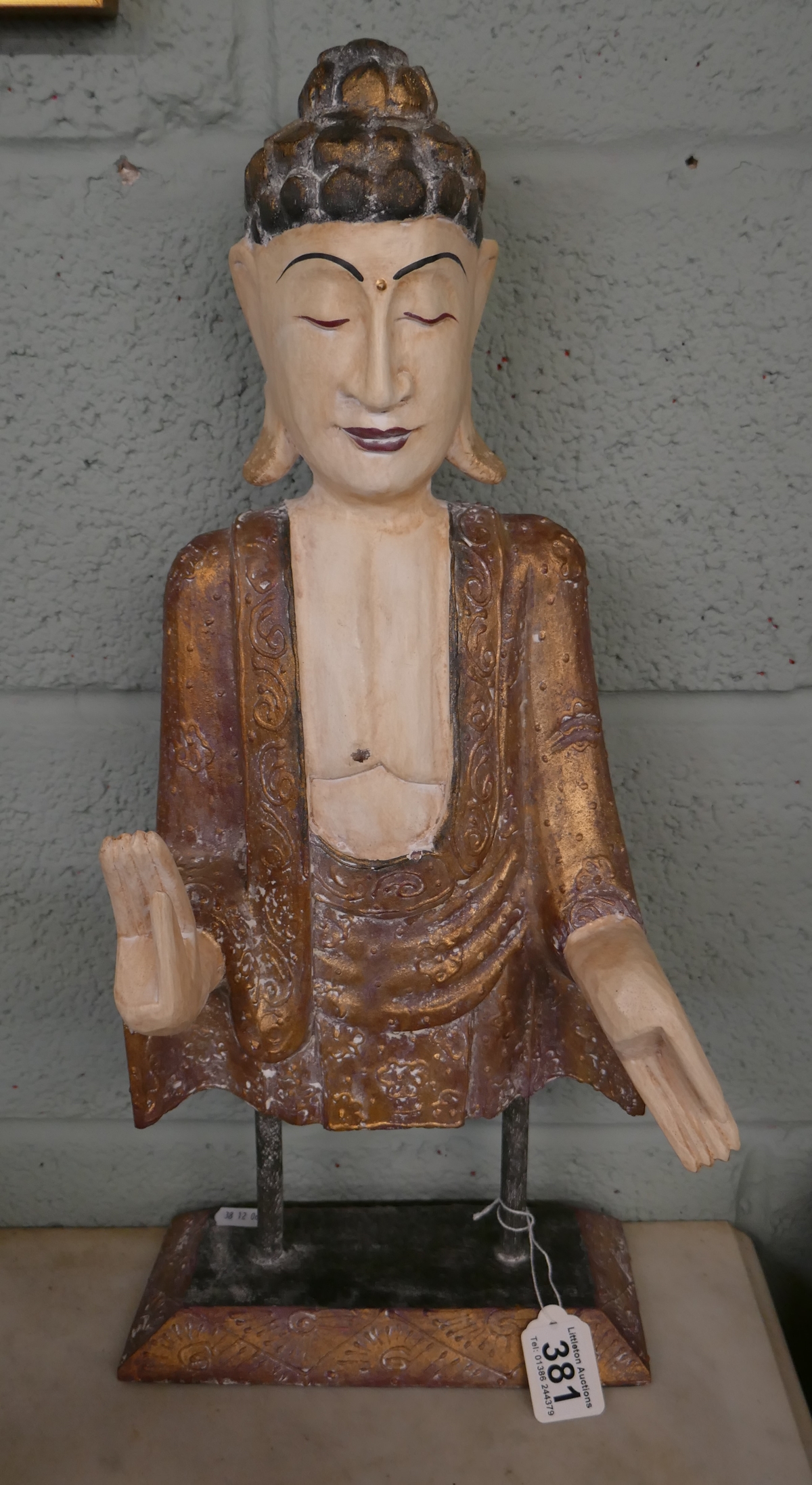 Buddha image - Approx H: 54cm