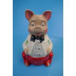 Vintage Mr Pig Ellgreave piggy back
