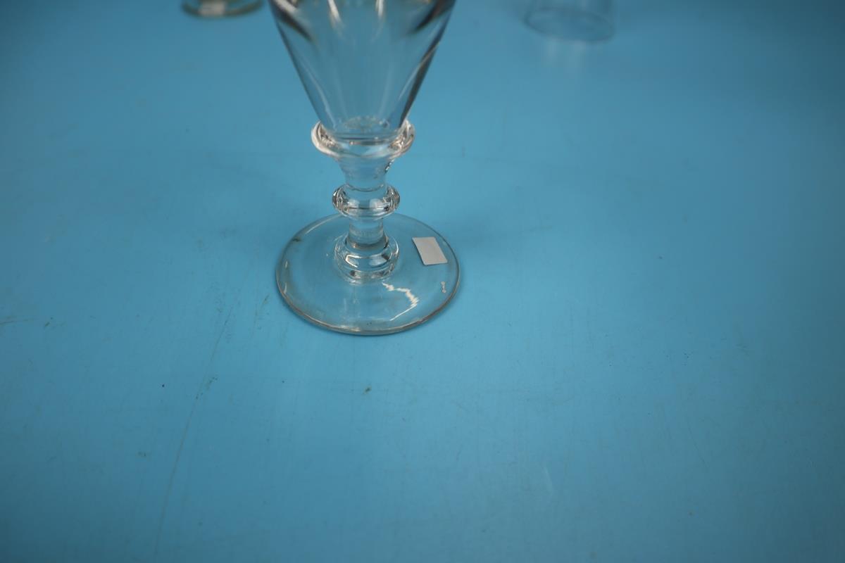 3 early port glasses, all slightly A/F - Image 4 of 6