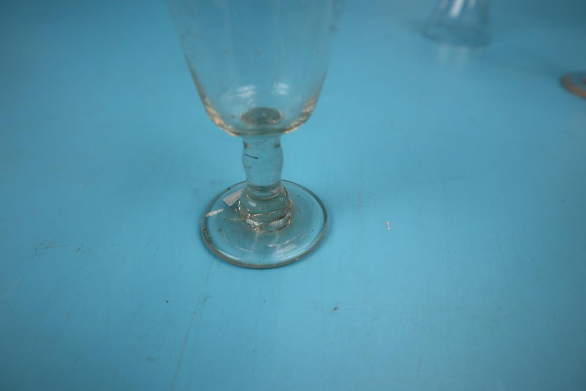 3 early port glasses, all slightly A/F - Image 5 of 6