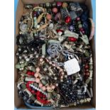 Large collection of costume jewellery etc