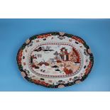 Large Mason's Ironstone meat platter