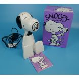 Vintage Snoopy hairdryer in original box