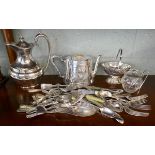 Collection of silver plate