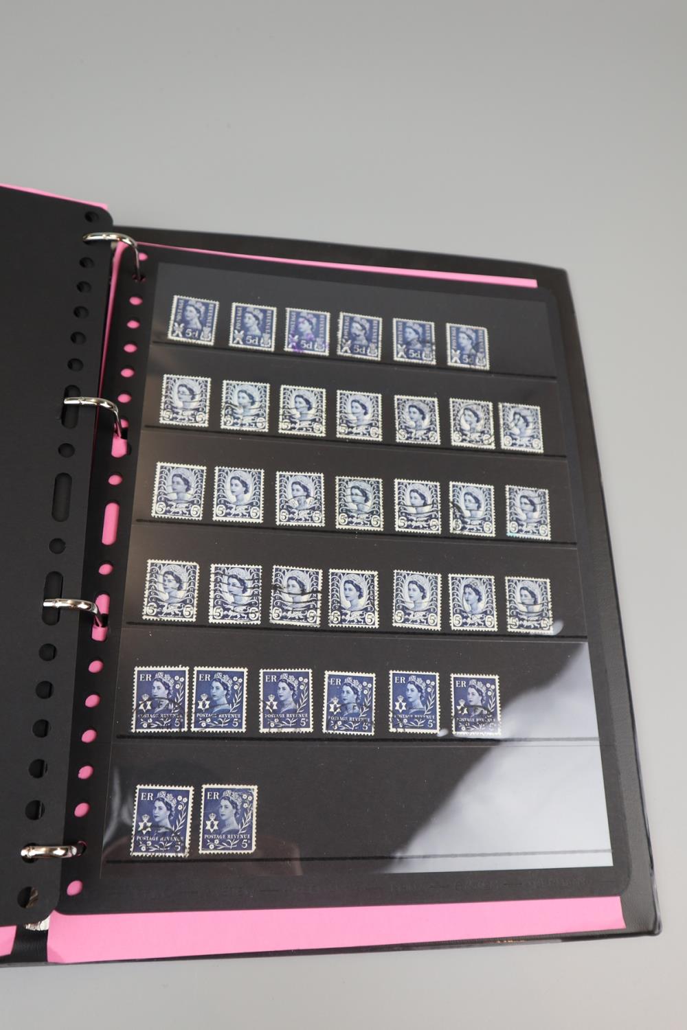 STAMPS - 5 albums of GB mint & used, mainly early QEII pre-decimal plus 4 empty Royal Mail - Image 125 of 129