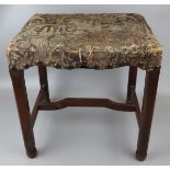 Tapestry footstool