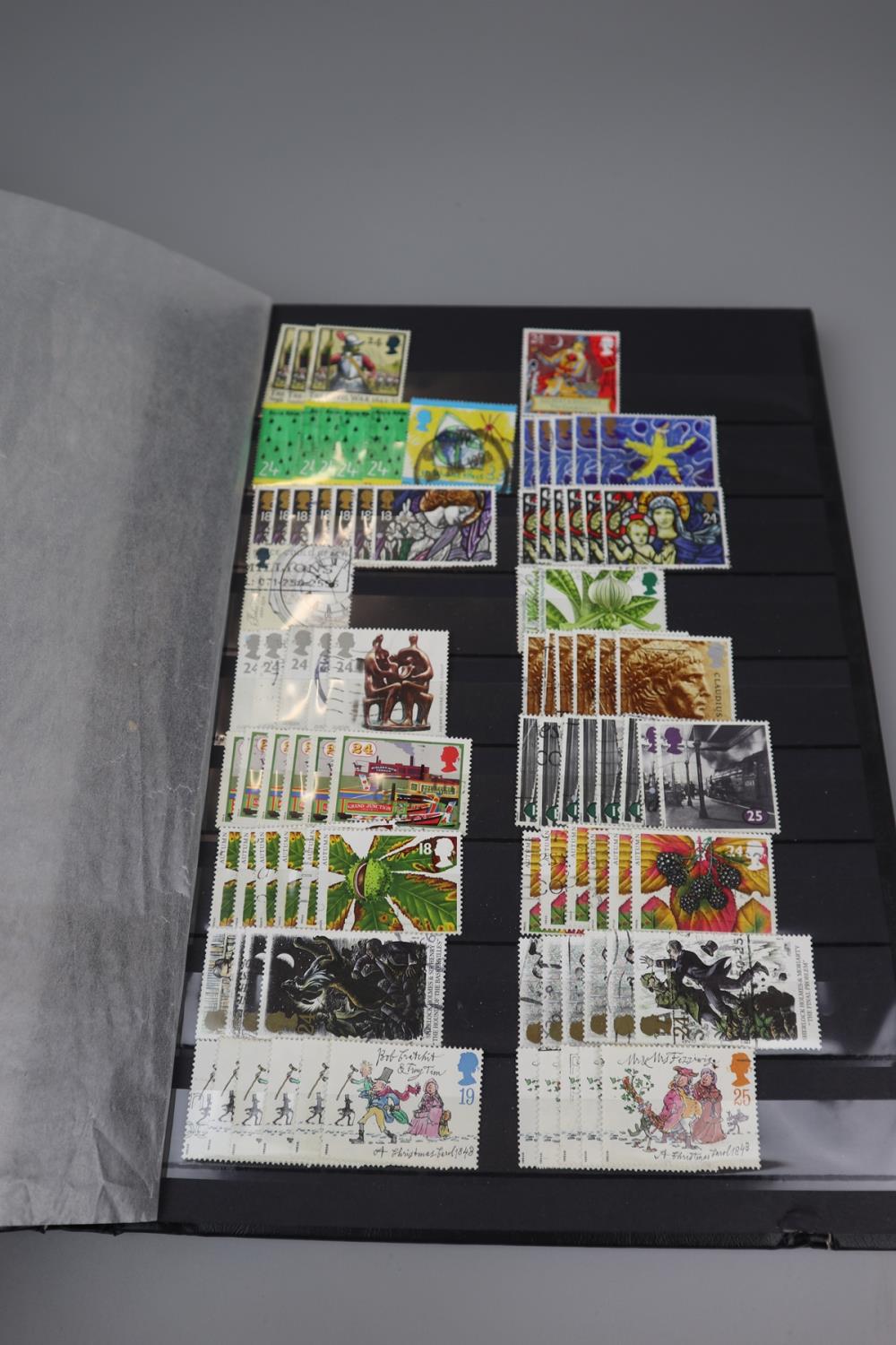 STAMPS - 5 albums of GB mint & used, mainly early QEII pre-decimal plus 4 empty Royal Mail - Image 78 of 129