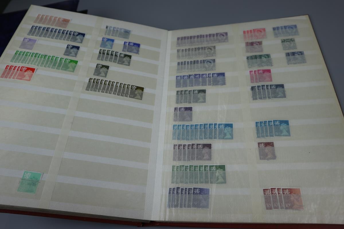 STAMPS - 5 albums of GB mint & used, mainly early QEII pre-decimal plus 4 empty Royal Mail - Image 96 of 129