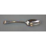 1794 George III Peter & Ann Bateman hallmarked silver spoon - 64g