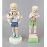 2 Royal Worcester figurines - 3519 & 3261 (Monday's child & Friday's Child)