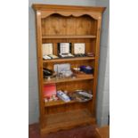 Pine bookcase