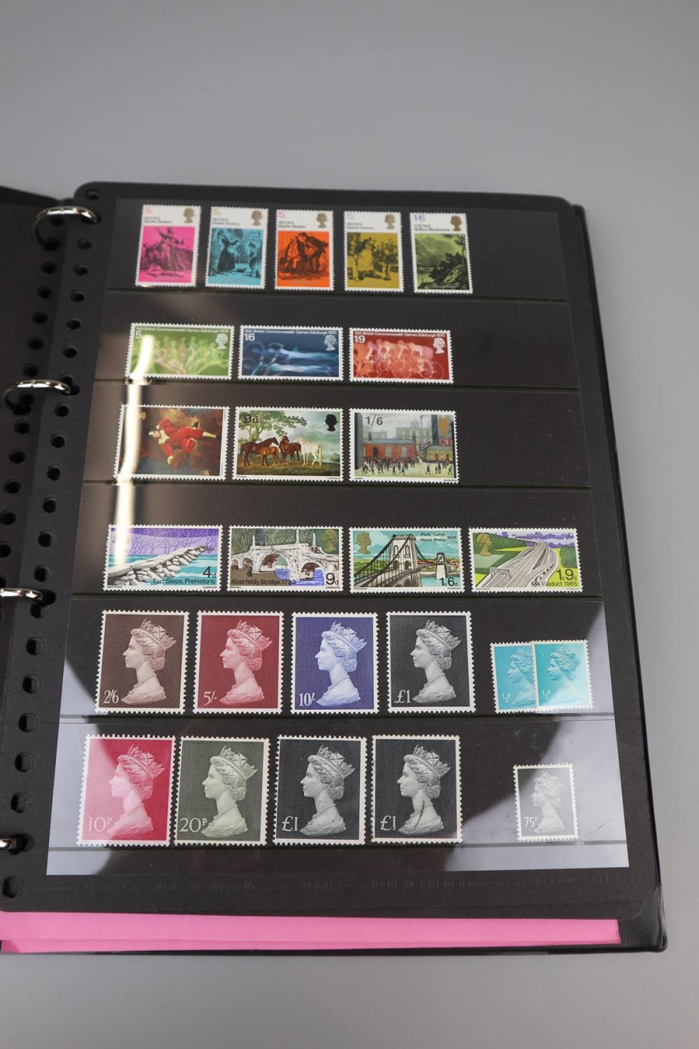 STAMPS - 5 albums of GB mint & used, mainly early QEII pre-decimal plus 4 empty Royal Mail - Image 108 of 129