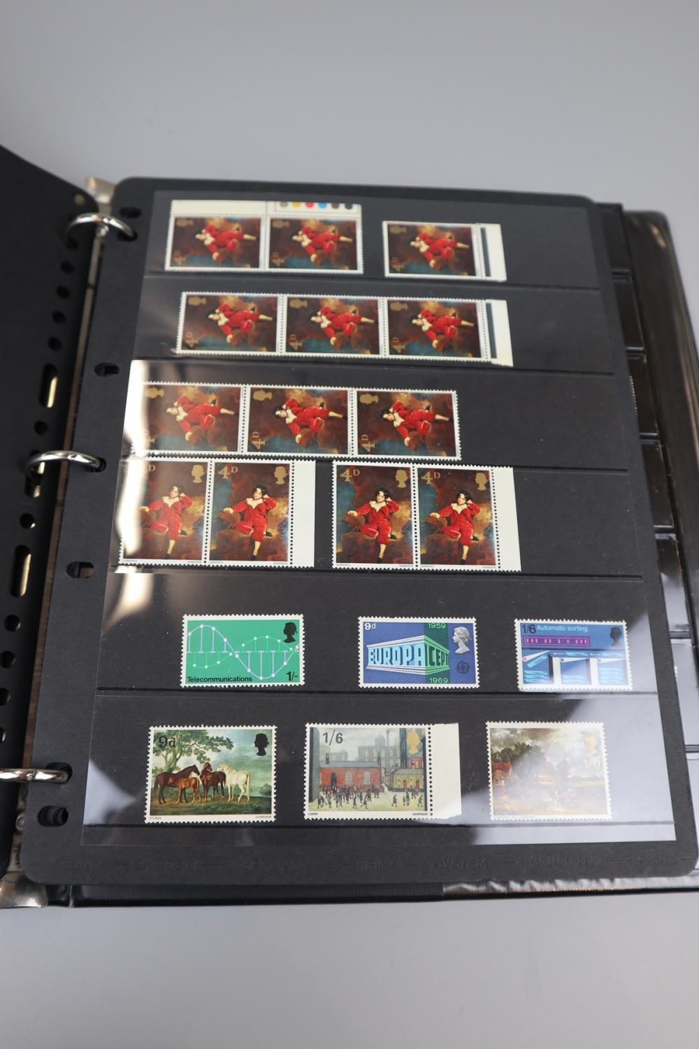 STAMPS - 5 albums of GB mint & used, mainly early QEII pre-decimal plus 4 empty Royal Mail - Image 8 of 129