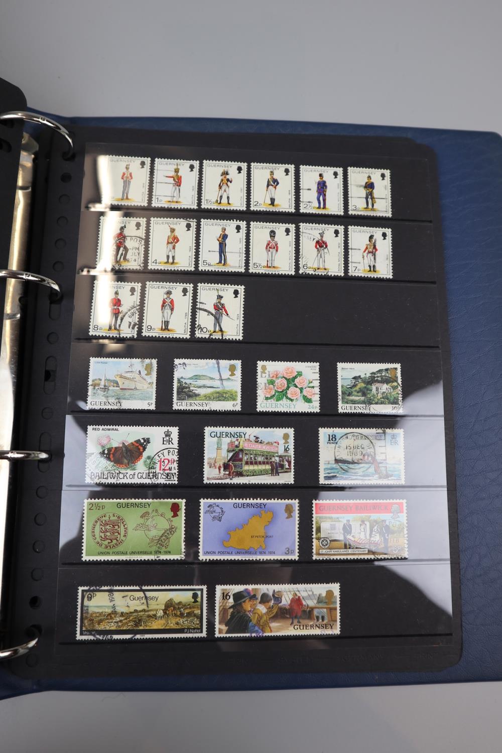 STAMPS - 5 albums of GB mint & used, mainly early QEII pre-decimal plus 4 empty Royal Mail - Image 62 of 129