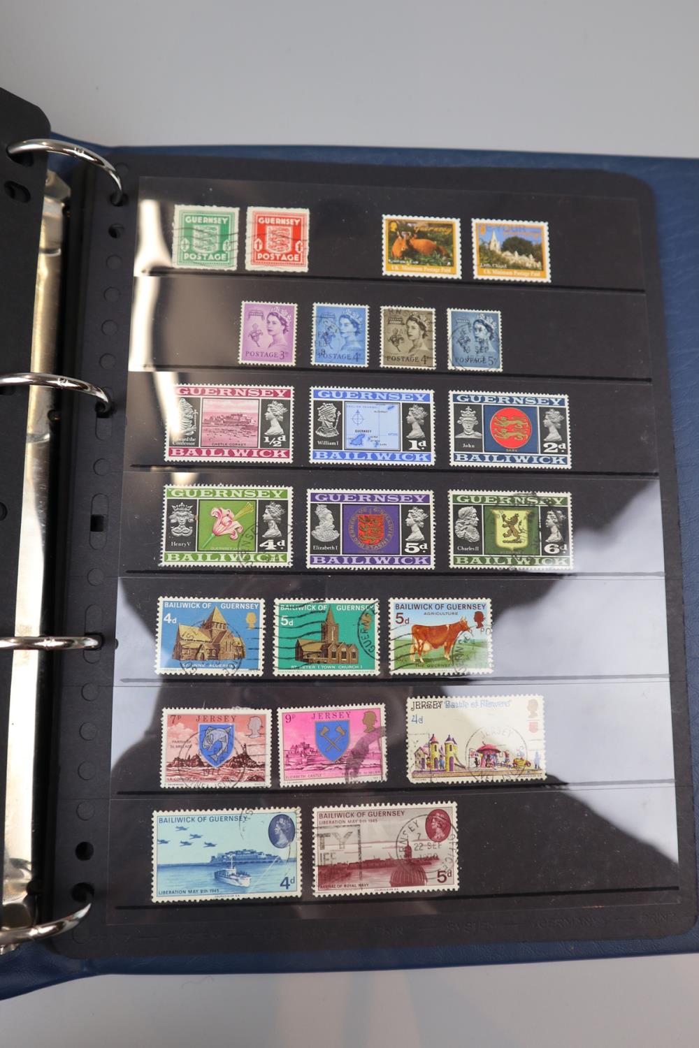 STAMPS - 5 albums of GB mint & used, mainly early QEII pre-decimal plus 4 empty Royal Mail - Image 58 of 129