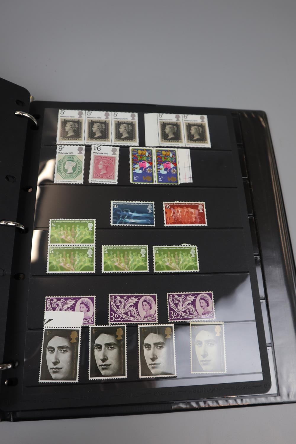 STAMPS - 5 albums of GB mint & used, mainly early QEII pre-decimal plus 4 empty Royal Mail - Image 22 of 129