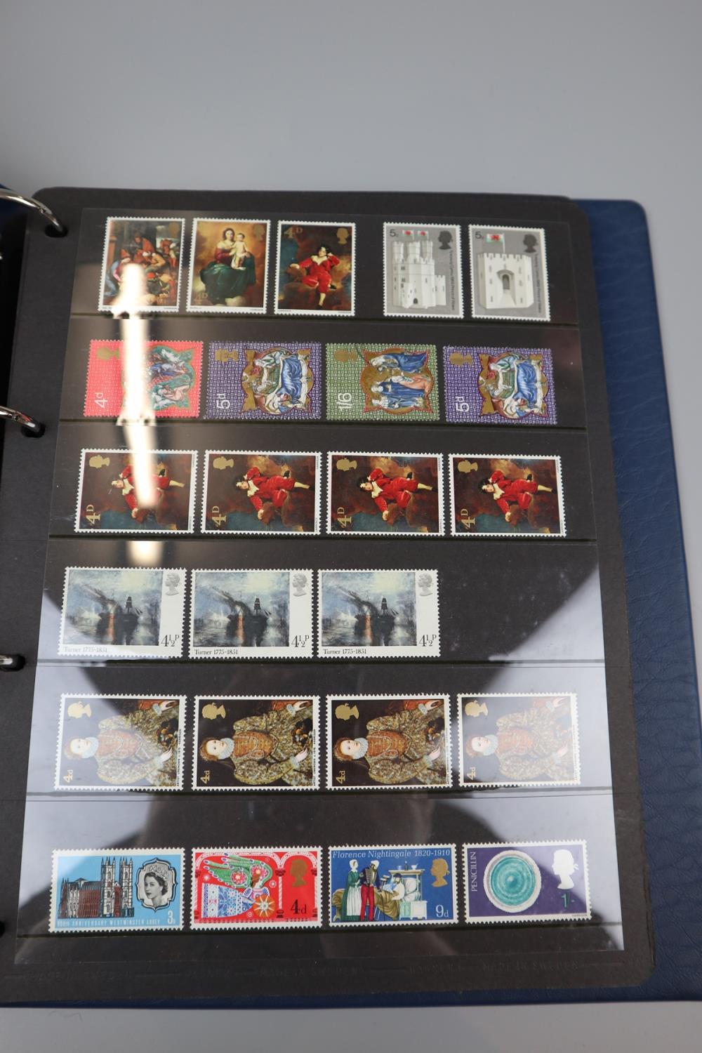 STAMPS - 5 albums of GB mint & used, mainly early QEII pre-decimal plus 4 empty Royal Mail - Image 45 of 129